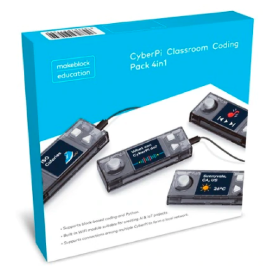 CyberPi Classroom Coding Pack (4 in 1)
